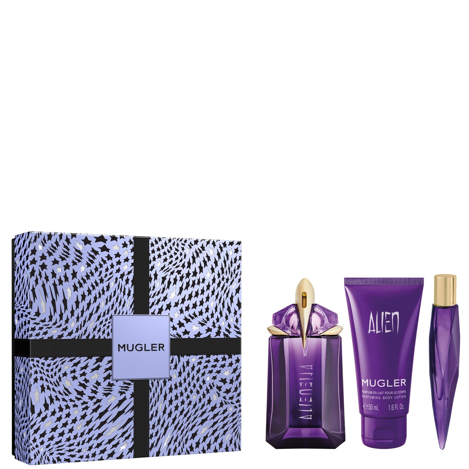 MUGLER Christmas 2022 Alien Eau de Parfum Refillable Spray 60ml Gift Set