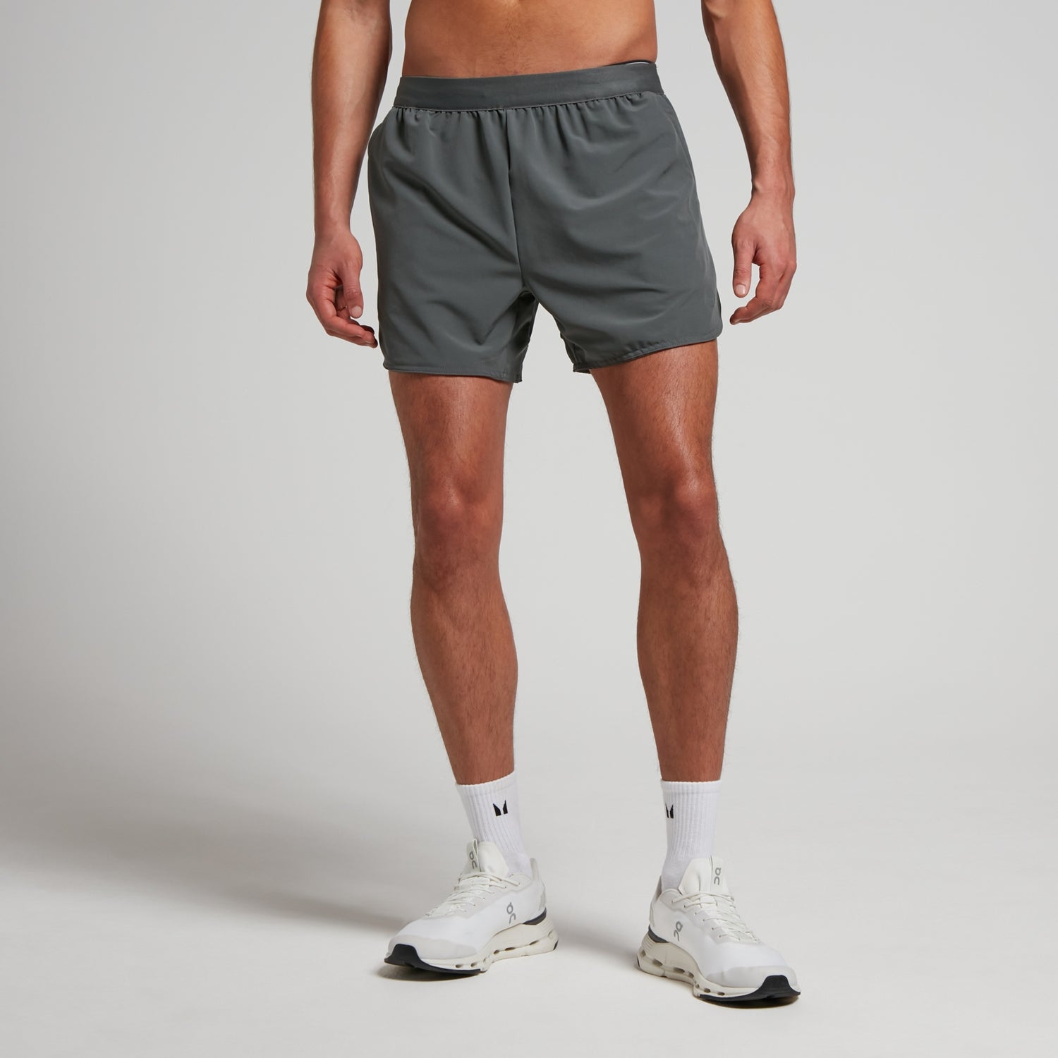 MP Men's Tempo 2 In 1 Shorts - Dark Shadow - S