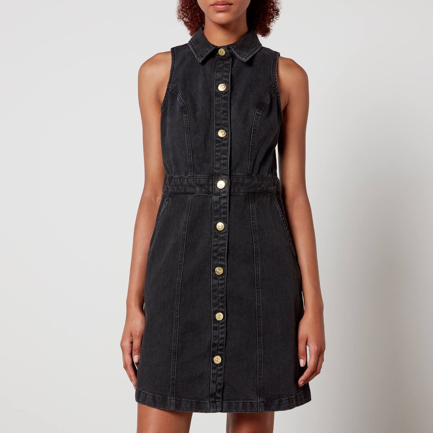 Barbour International Lockhart Utility Denim Dress - UK 10