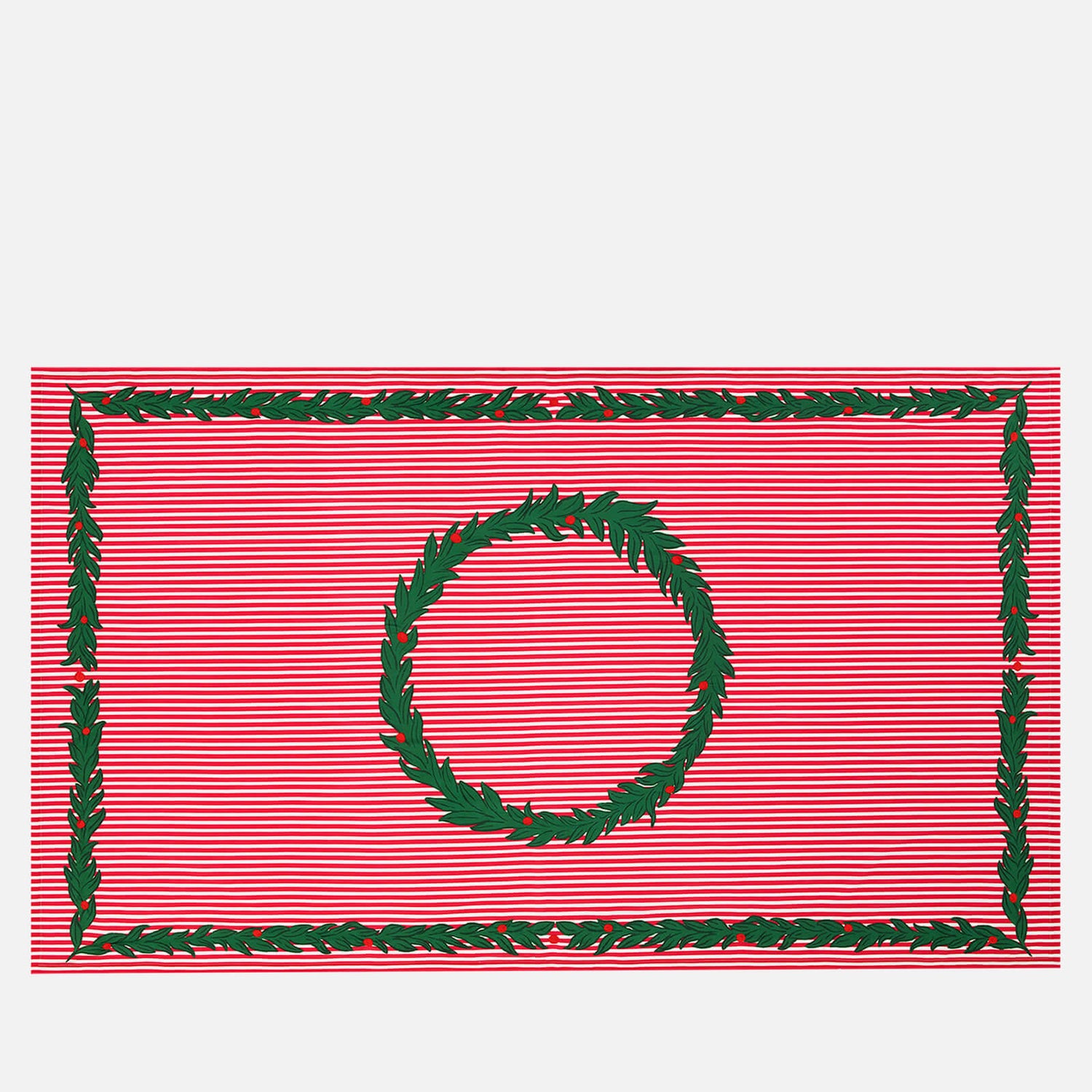 anna + nina Christmas Wreath Tablecloth