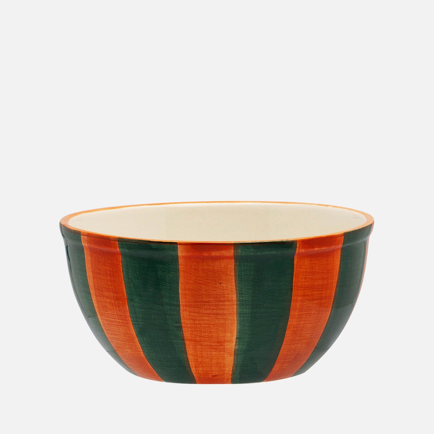 anna + nina Cinnamon Striped Bowl