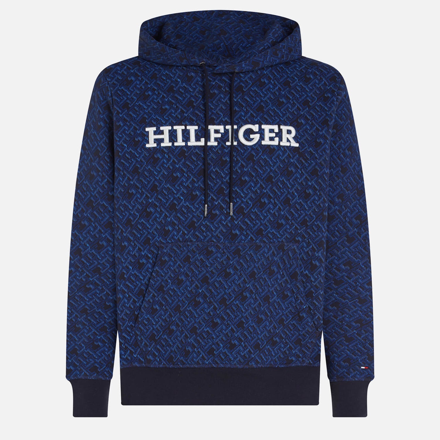 Tommy Hilfiger Big & Tall Jacquard-Cotton Hoodie