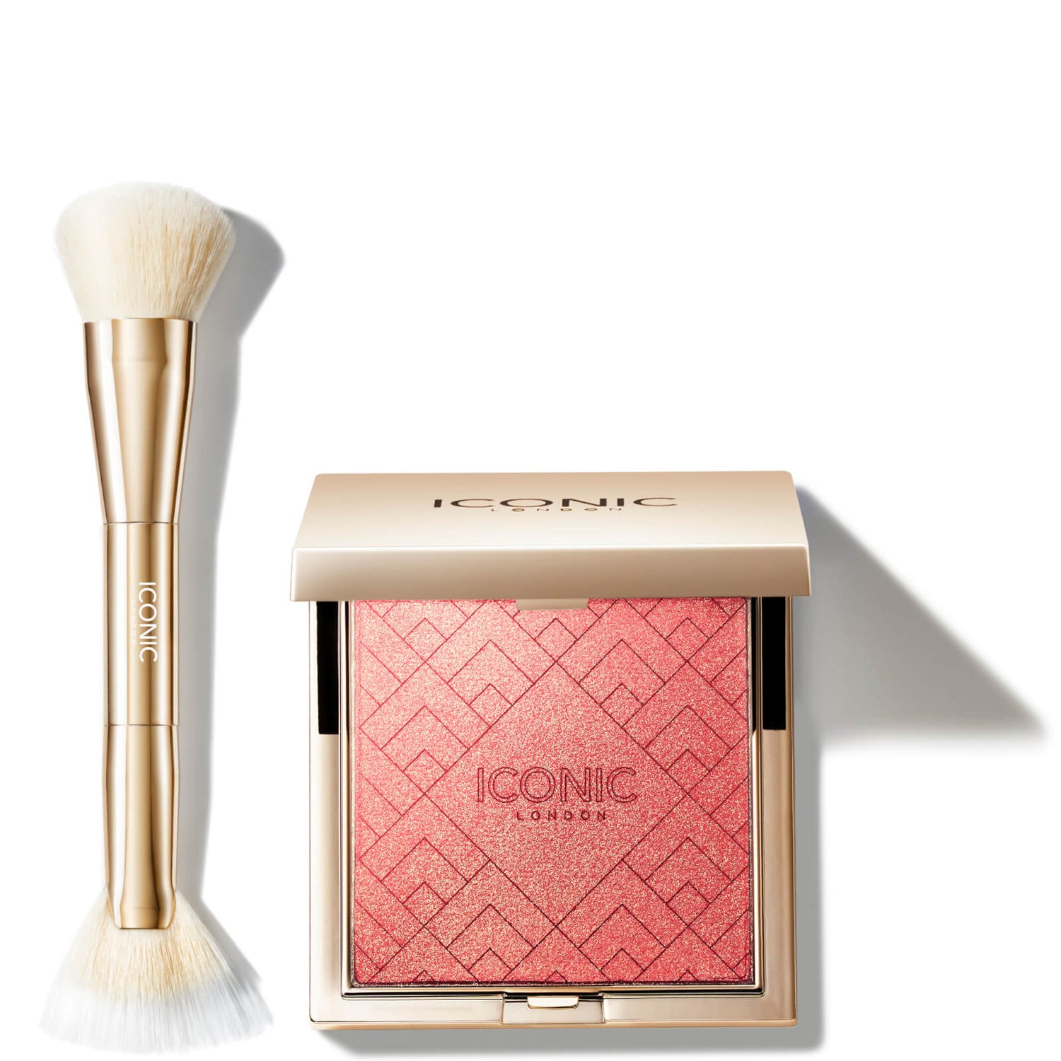 ICONIC London Kissed by the Sun Multi-Use Cheek Glow and Brush (Various Shades)