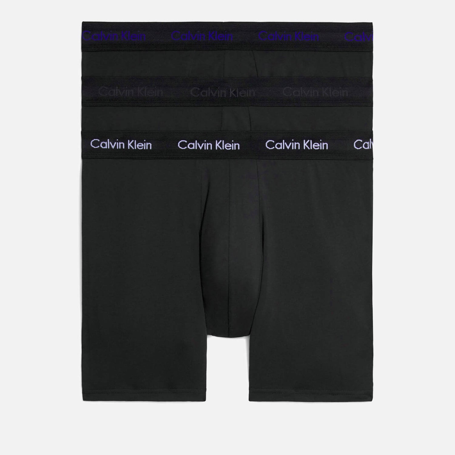 Calvin Klein 3 Pack Cotton-Blend Boxer Briefs