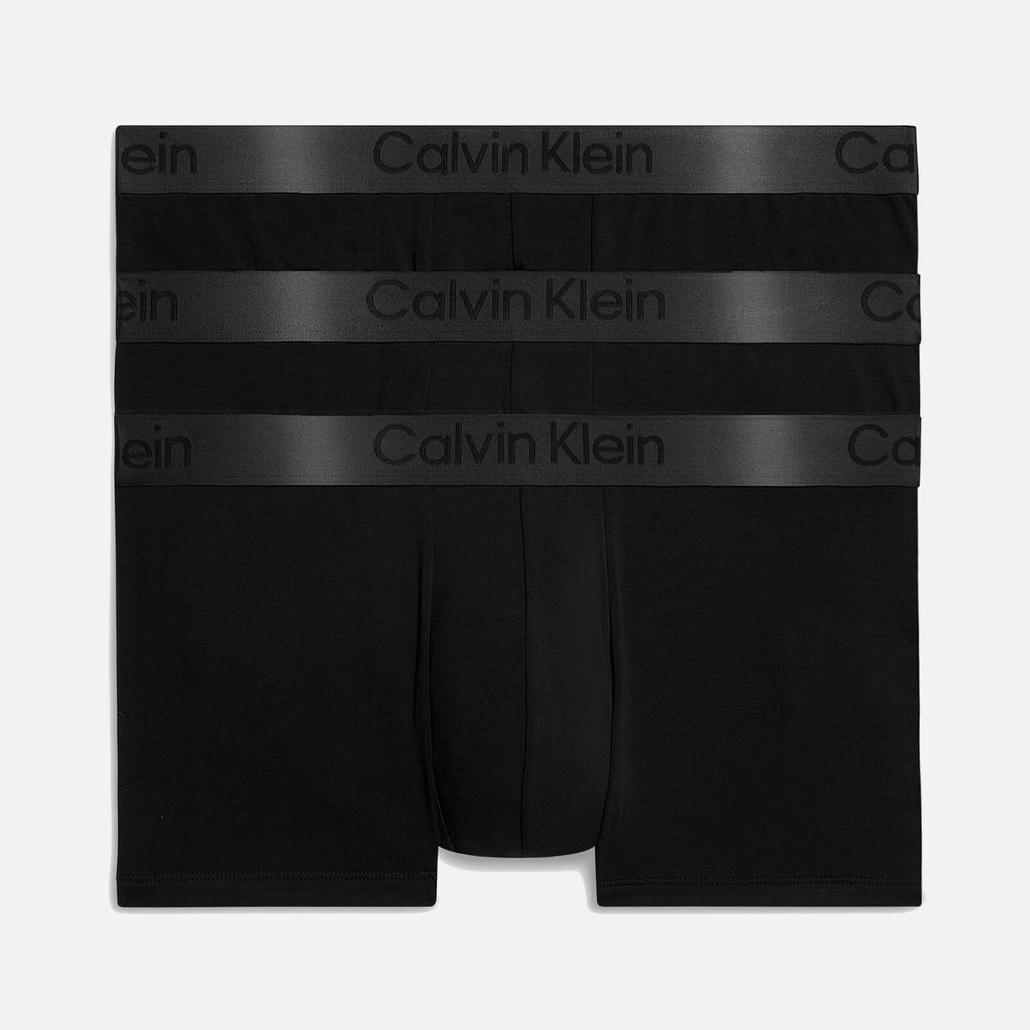 Calvin Klein Three-Pack Lyocell-Blend Boxer Trunks - XL