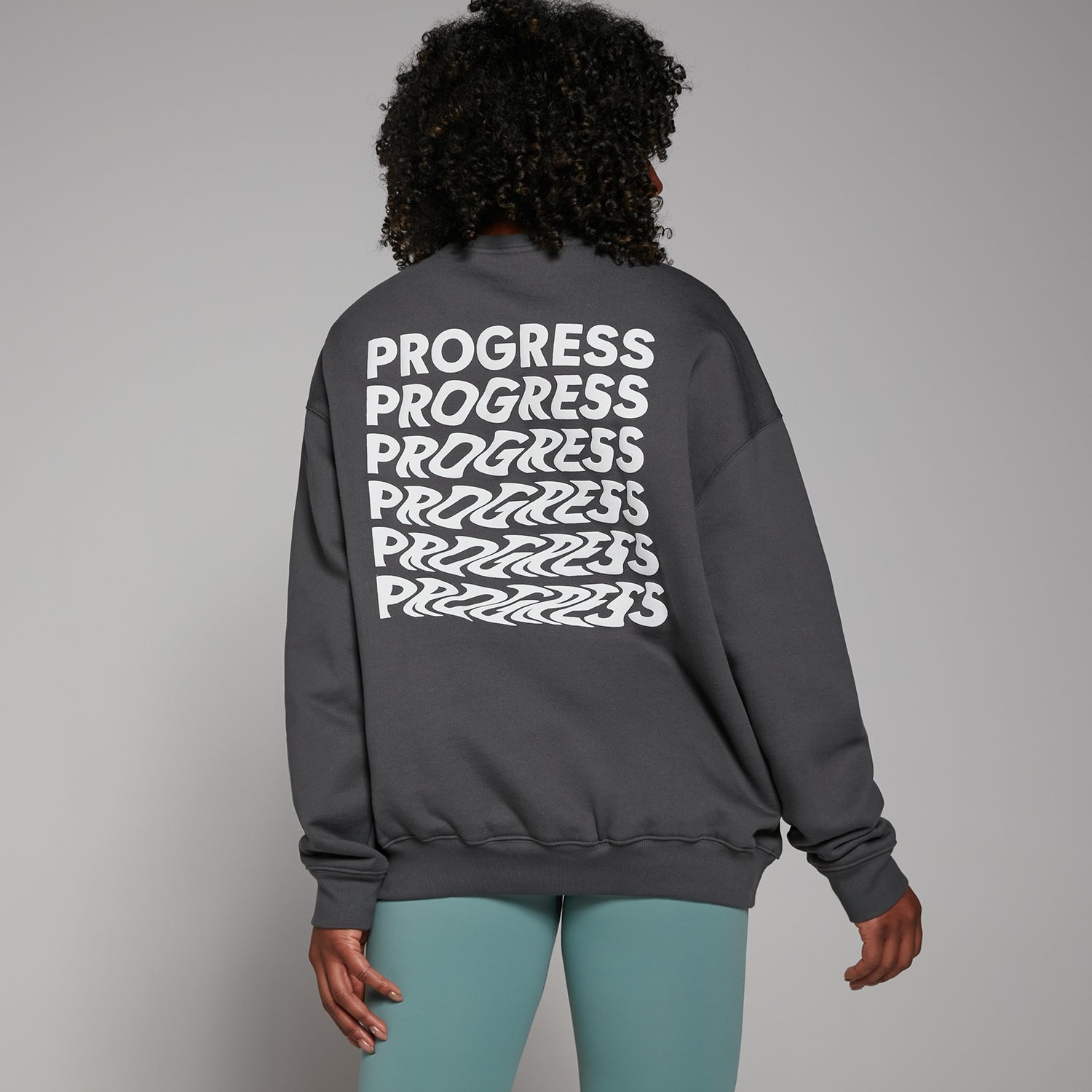 MP Tempo Progress sweatshirt voor dames - Donker schaduwgrijs - XS