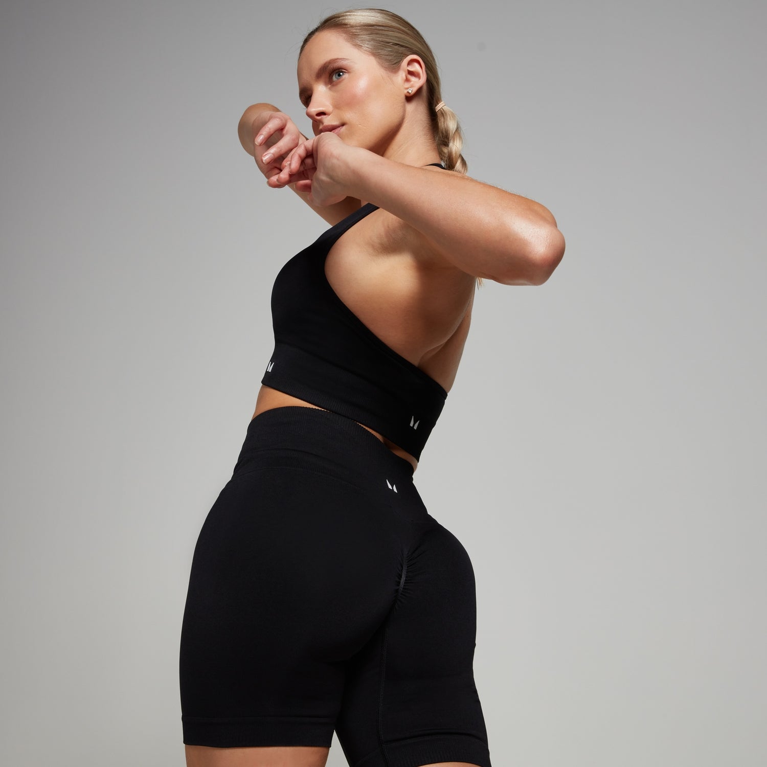 Short sans coutures MP Tempo pour femmes – Noir - XS