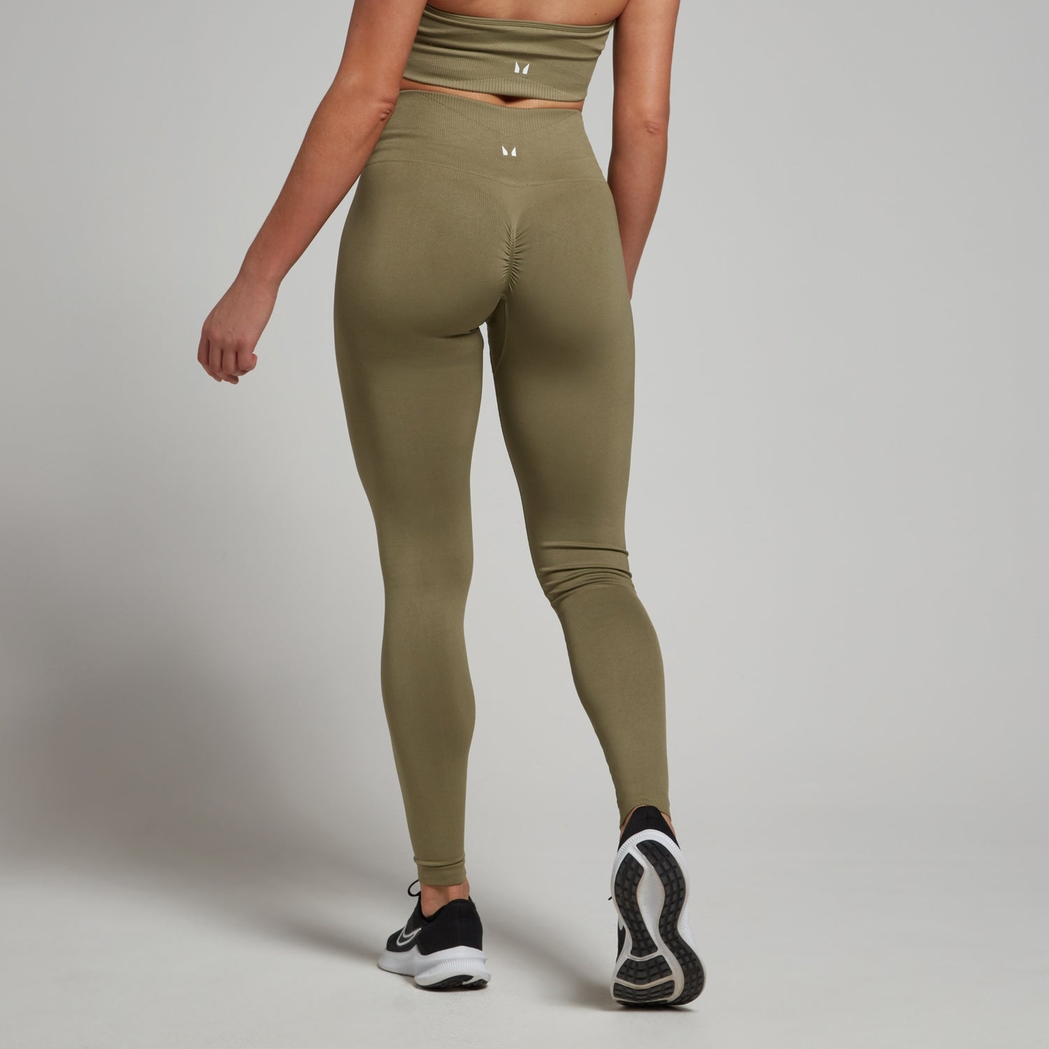 Legging sans coutures MP Tempo pour femmes – Olive clair - L
