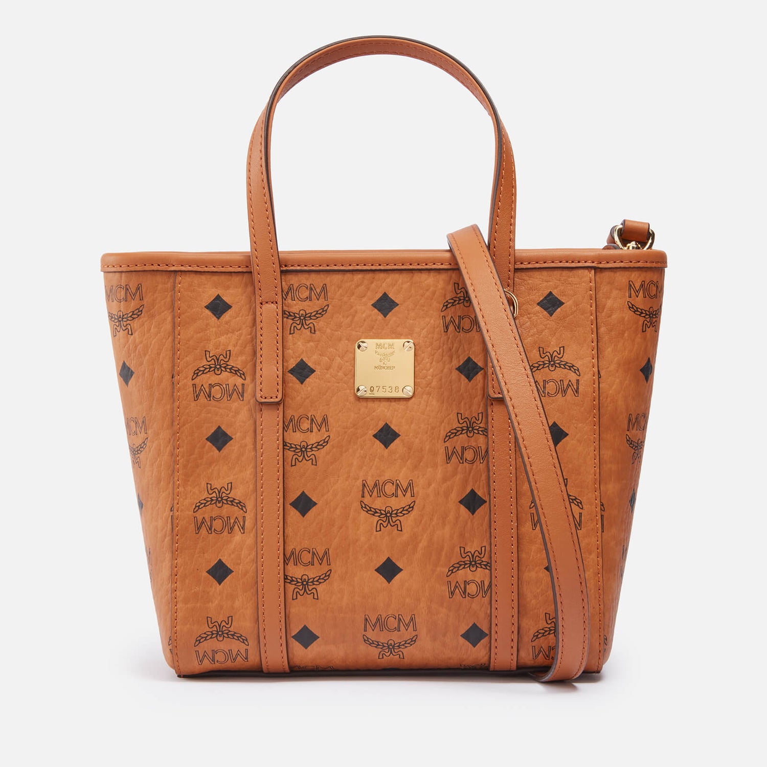 MCM M-Veritas Coated-Canvas Mini Bag