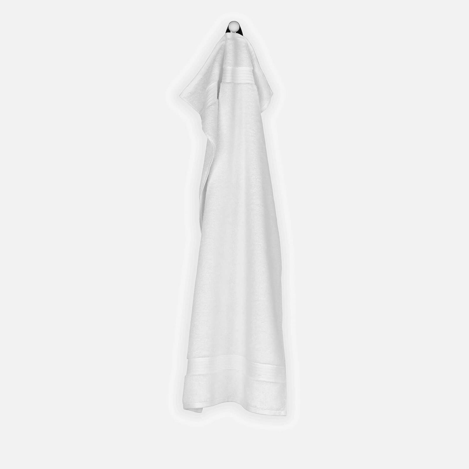 Christy Supreme Super Soft Towel - White - Set of 2 - Bath Sheet 90 x 165cm