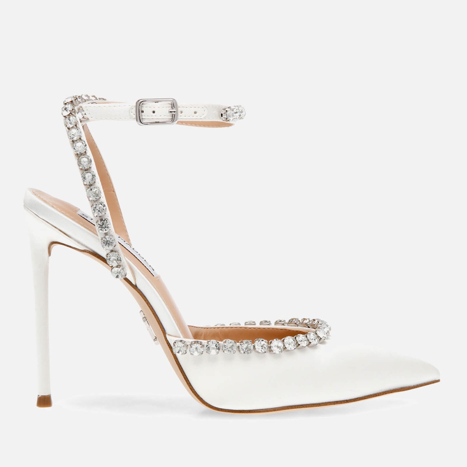 Steve Madden Women's Vamper Satin Heeled Pumps