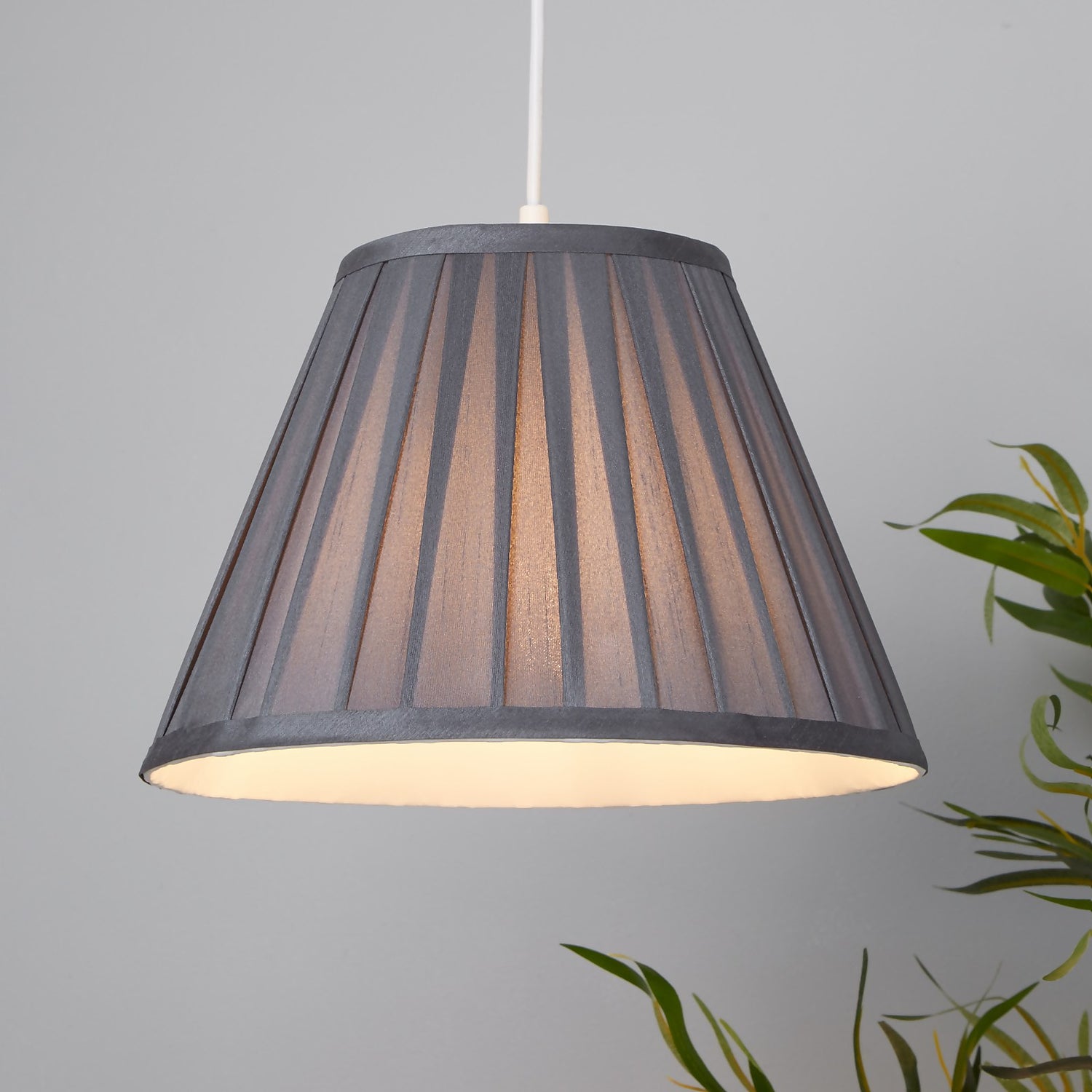 Homebase lamp shades on sale grey