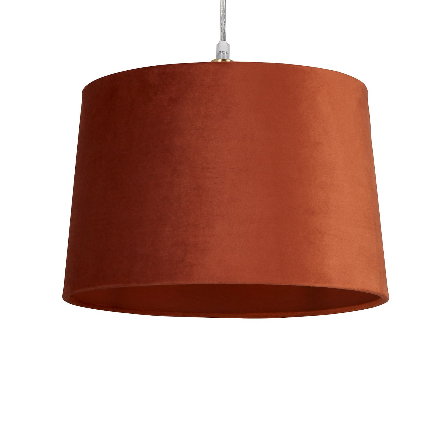 Orange hotsell drum shade