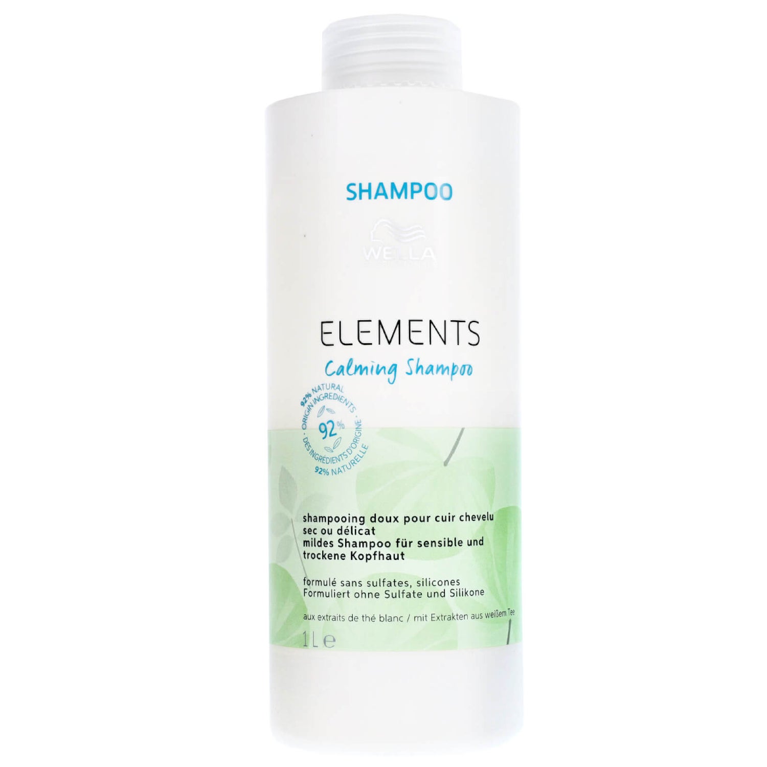 Wella Calming Shampoo  Champú Calmante Elements Sin Sulfato
