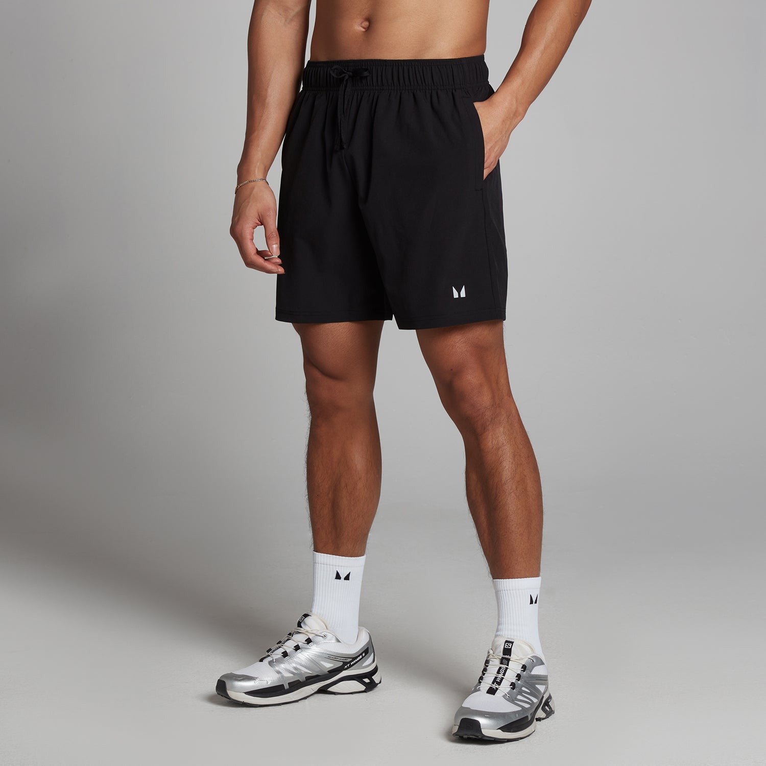 MP Men's Woven Training 7" Shorts - Black - XXS