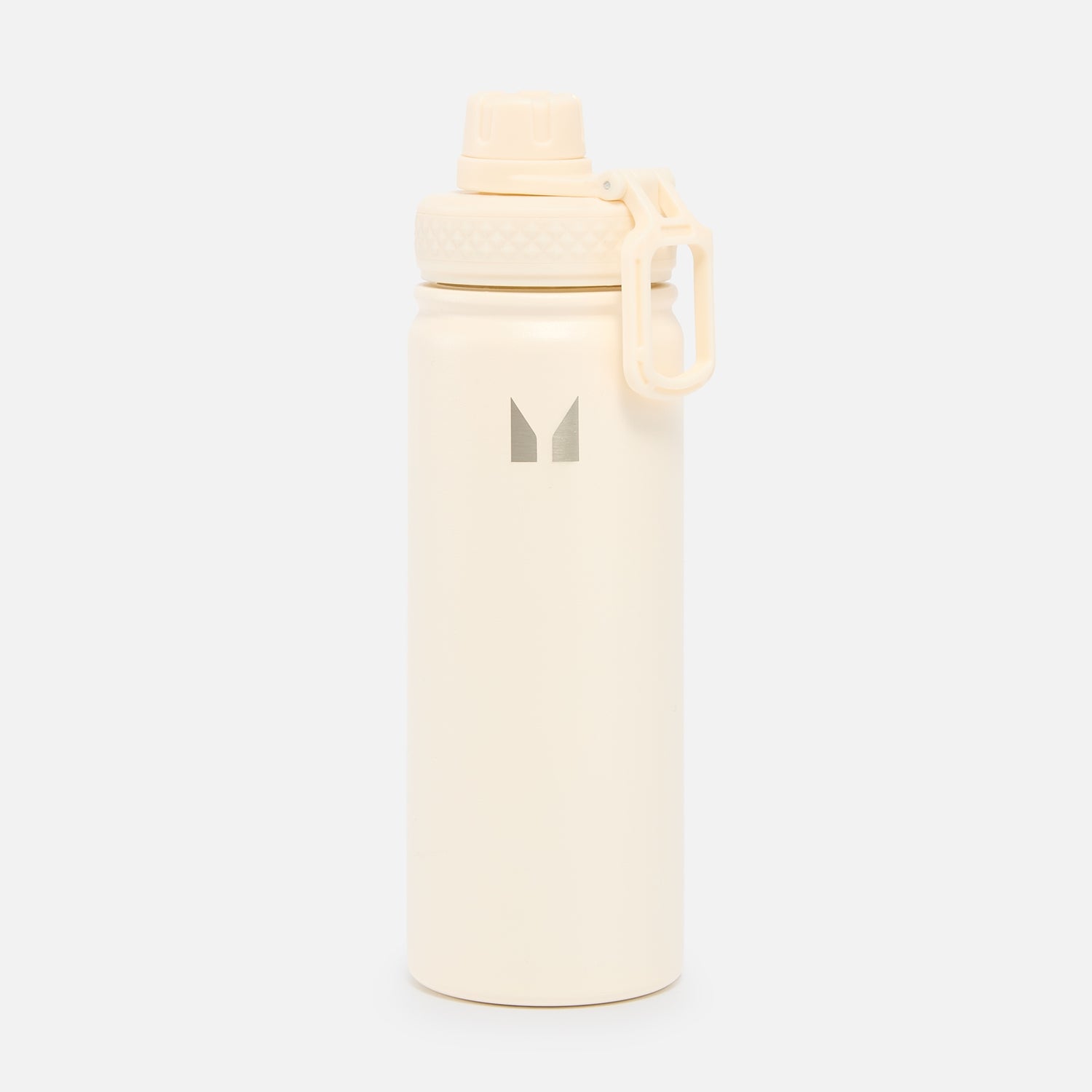Medium Metal Water Bottle – Natural Cream
