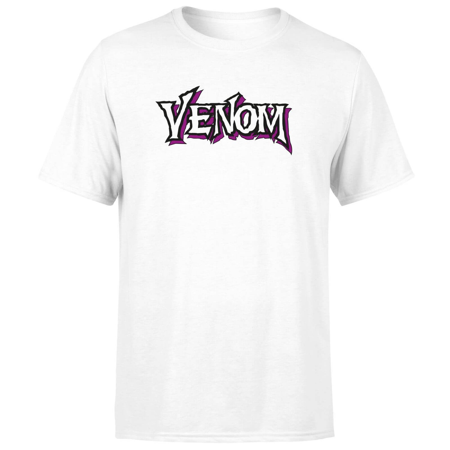 Avengers Venom Comics Logo Men's T-Shirt - White