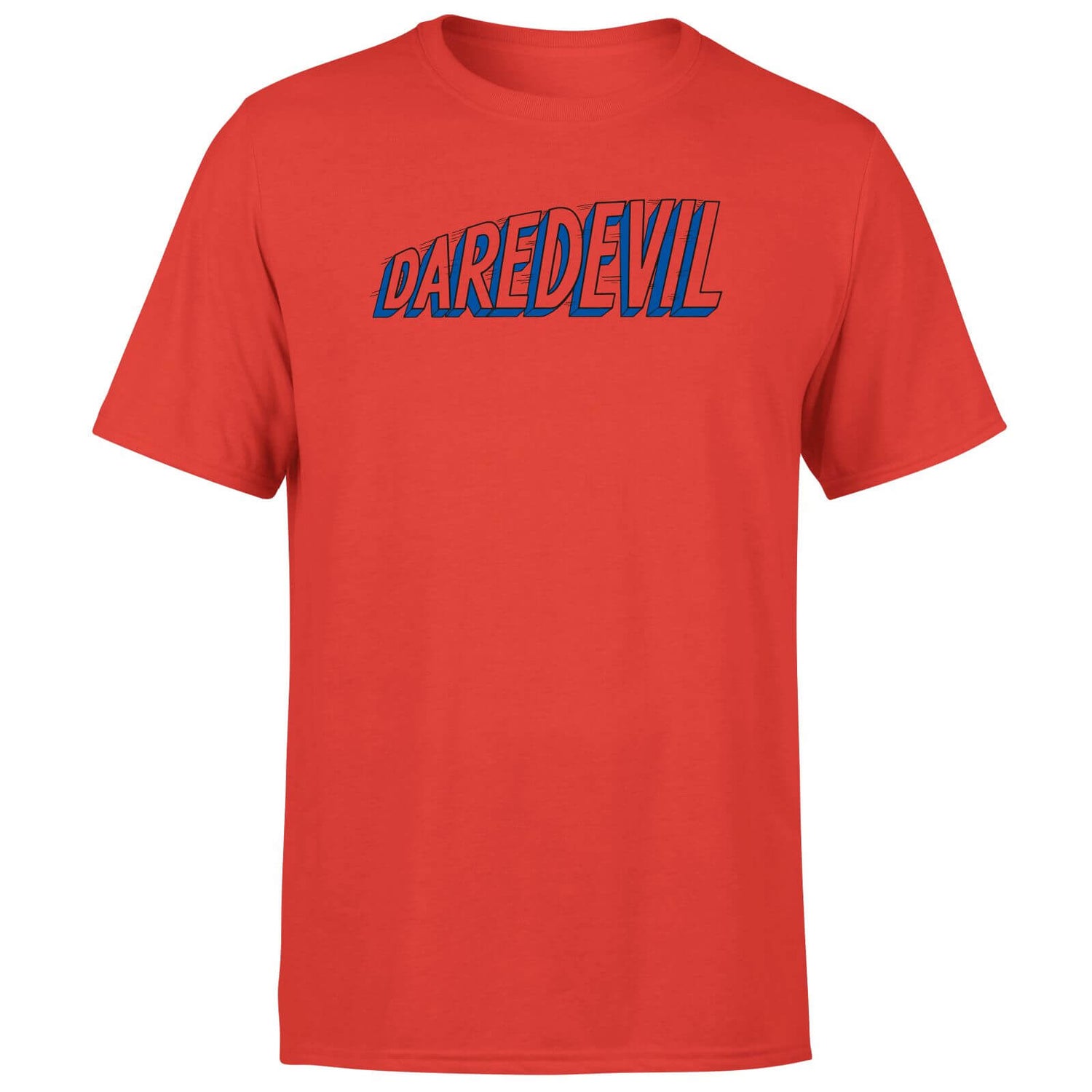 Avengers Daredevil Comics Logo Men's T-Shirt - Red