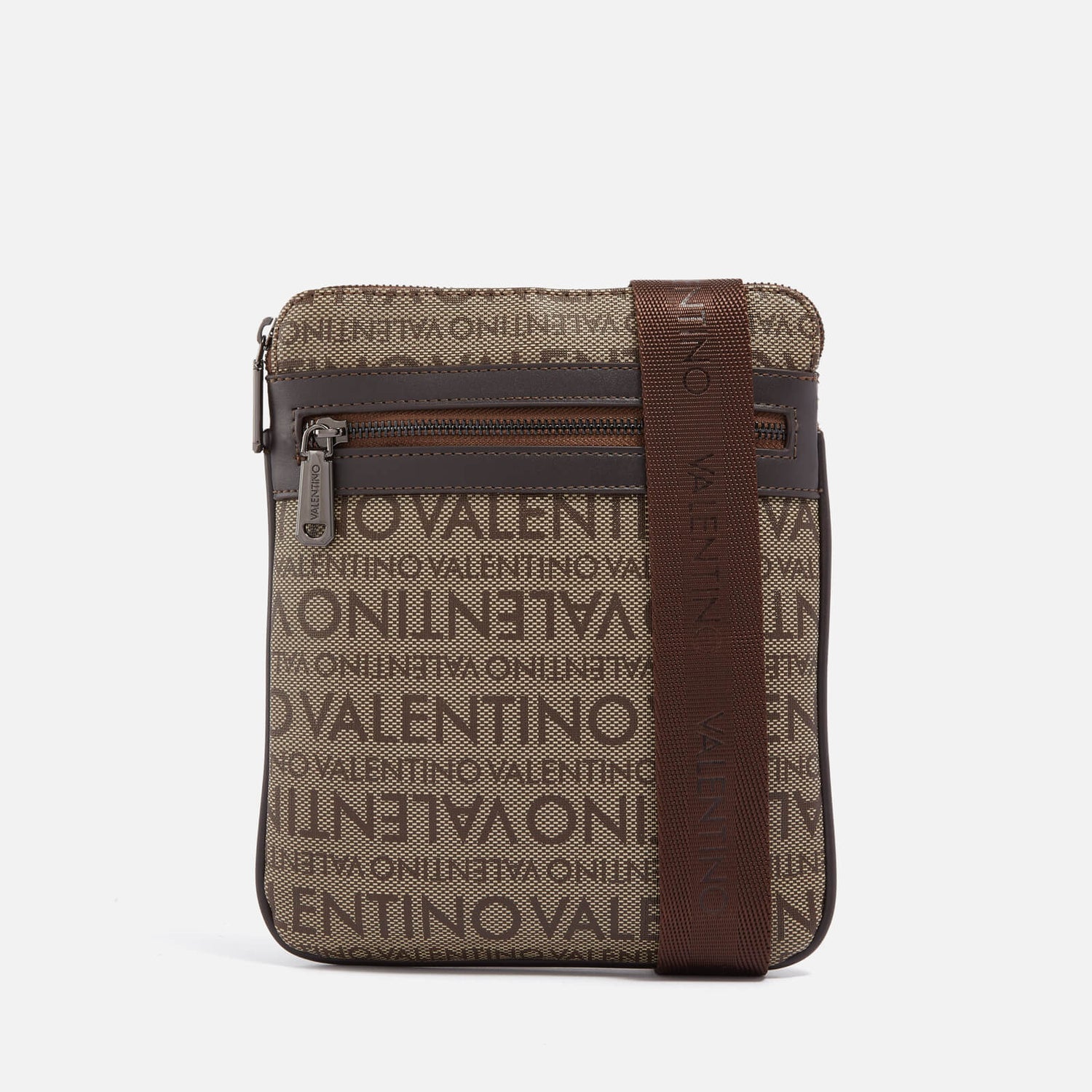 Valentino Futon Monogram Canvas Crossbody Bag