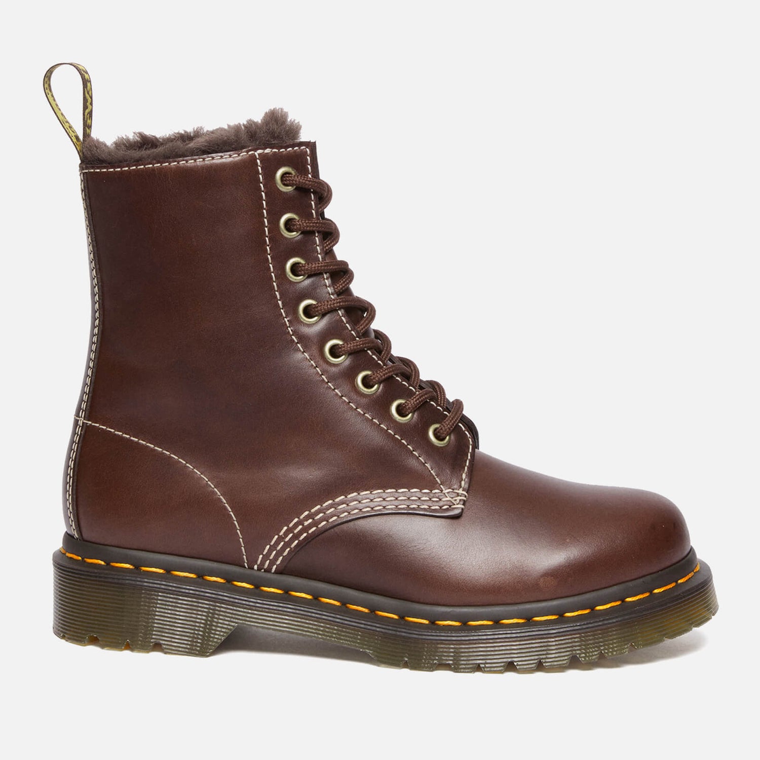 Dr. Martens Women's 1460 Serena Leather 8-Eye Boots - UK 3