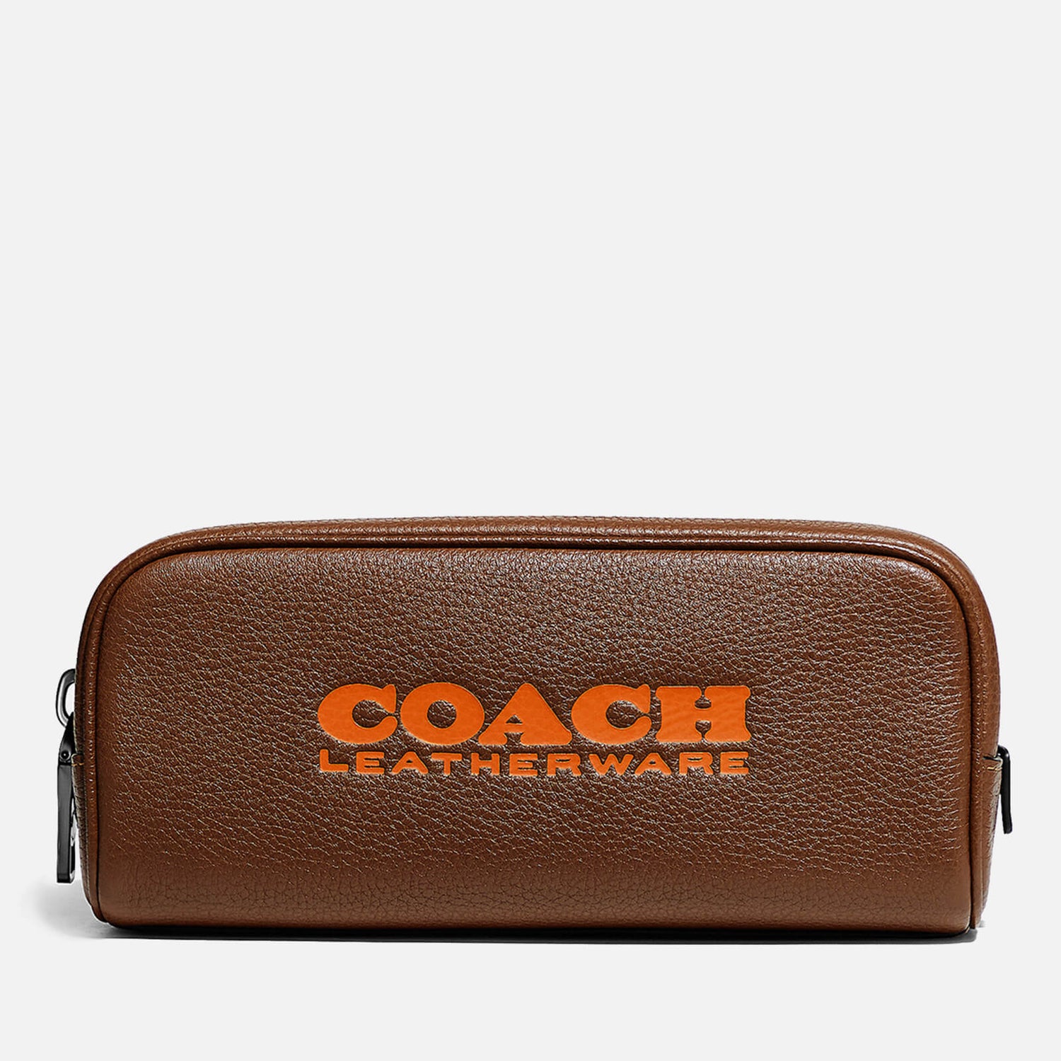 Coach Travel Kit 21 Pebble Leather Wash Bag