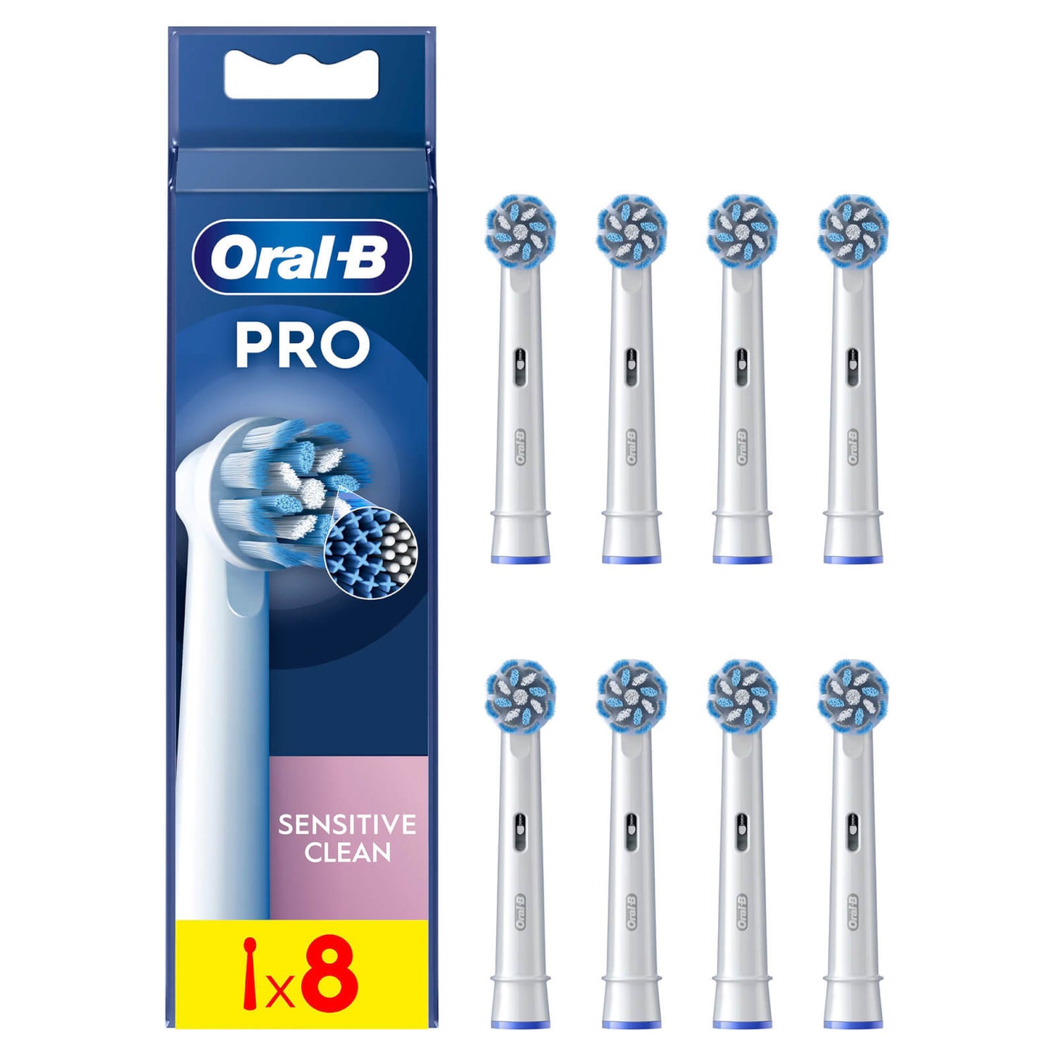 Oral-B Refill Sensitive Clean - 8 Pack
