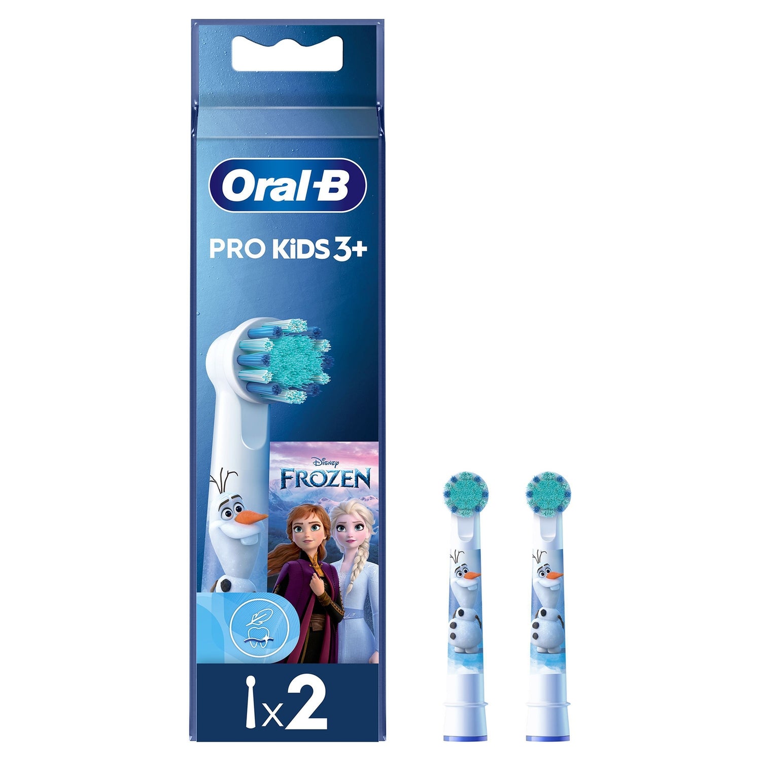 Oral-B Opzetborstels Voor Kinderen Frozen, 2 Stuks