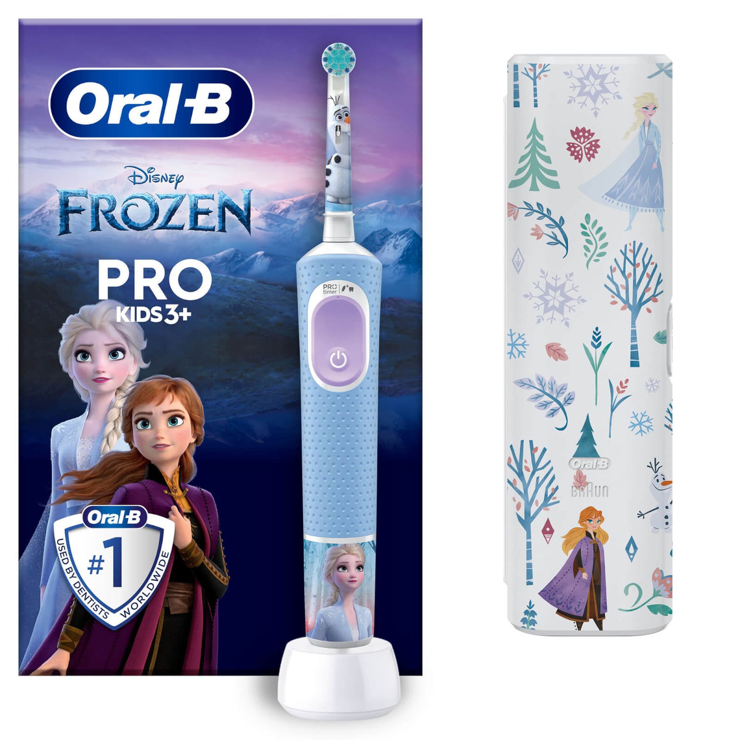 Frozen electric store toothbrush