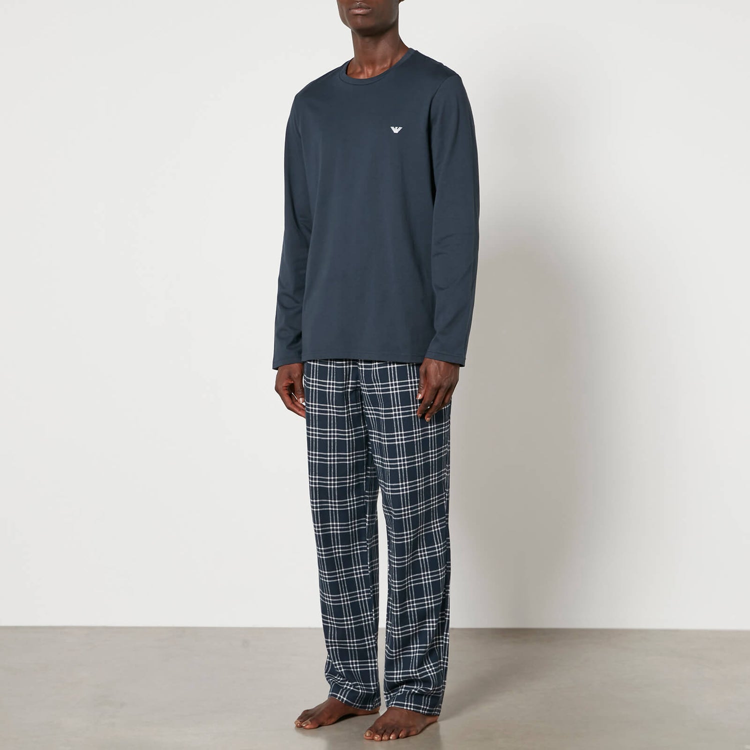 Emporio Armani Brushed Cotton Pyjamas - XL