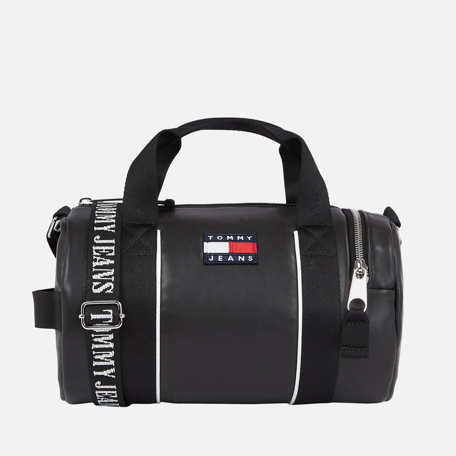Tommy Jeans Heritage Faux Leather Barrel Bag
