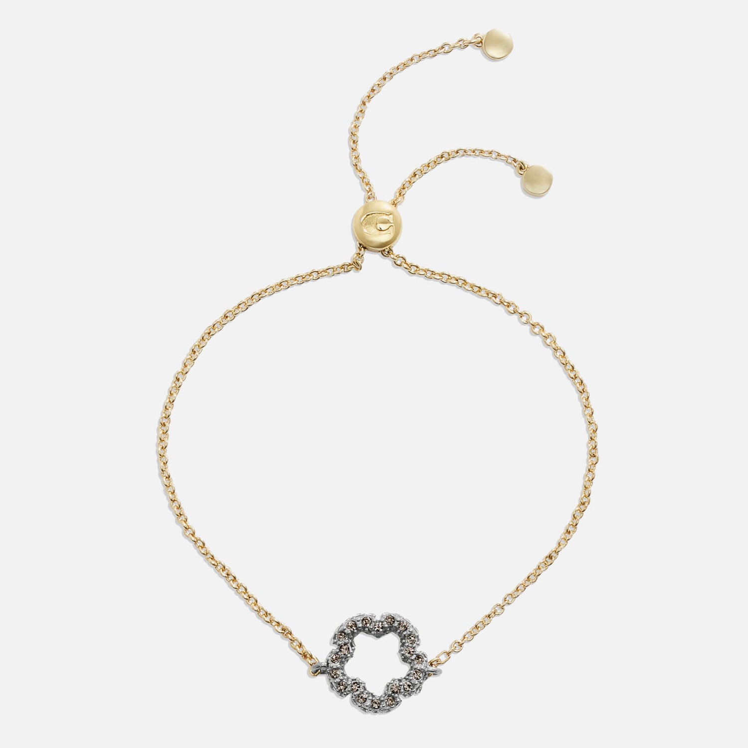 Coach Tearose Slider Gold-Tone Bracelet 0