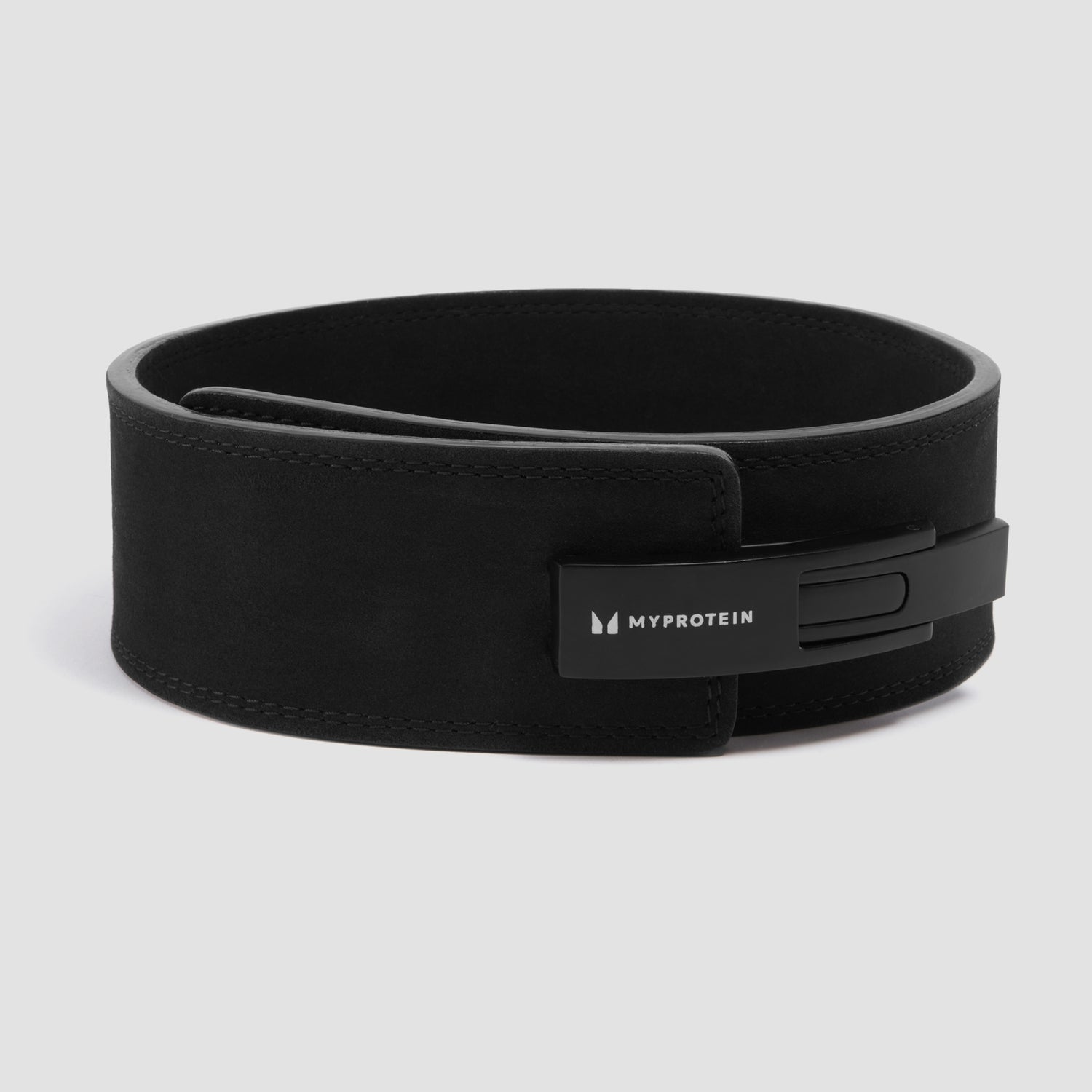 Ceinture de musculation en cuir Myprotein – Noir - S