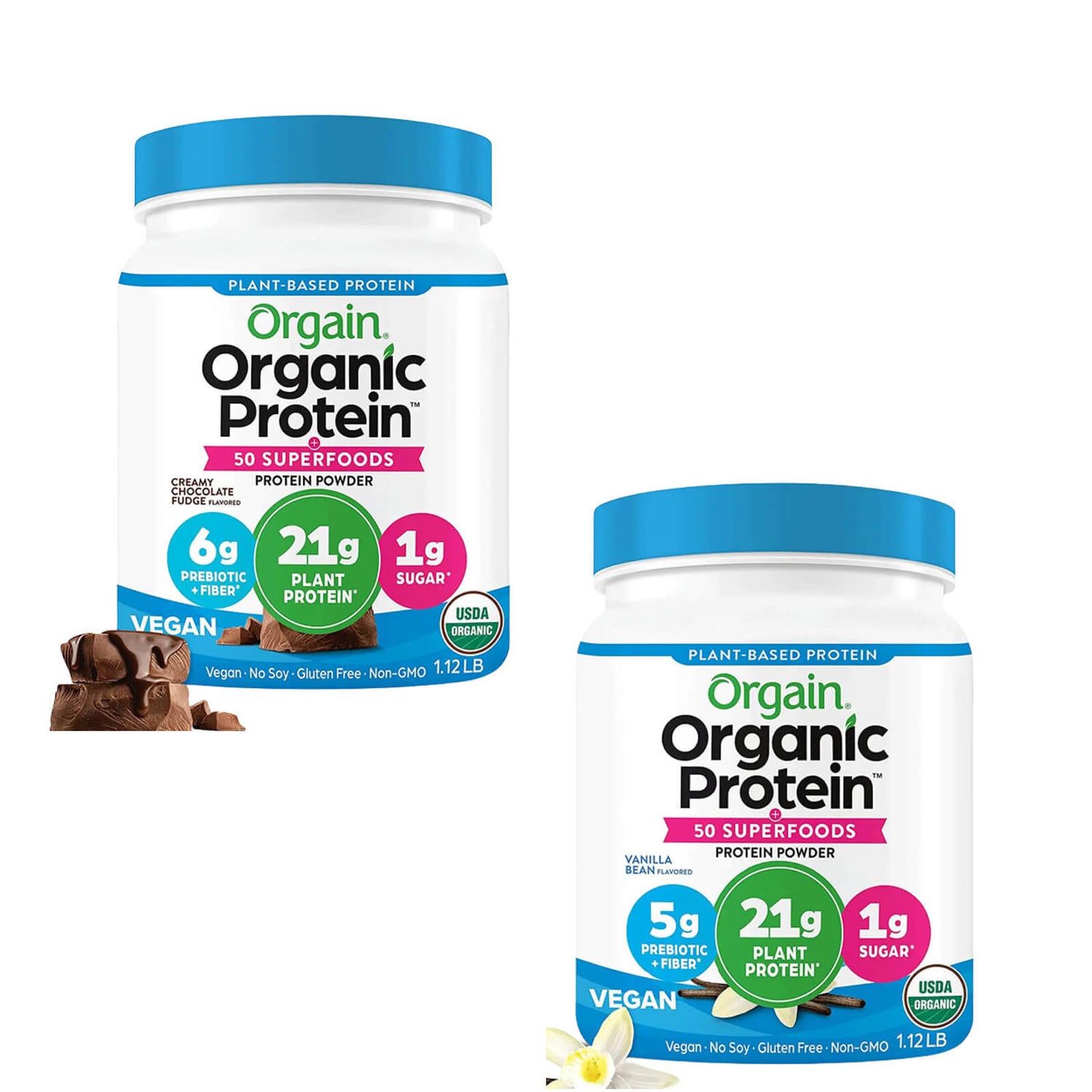 Orgain Organic Plant Protein & Superfoods Bundle
