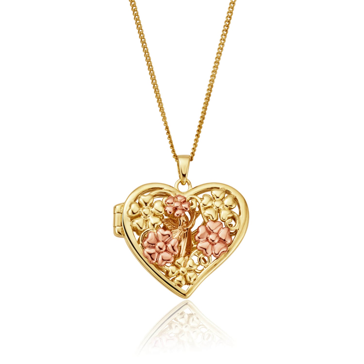 Open heart clearance locket