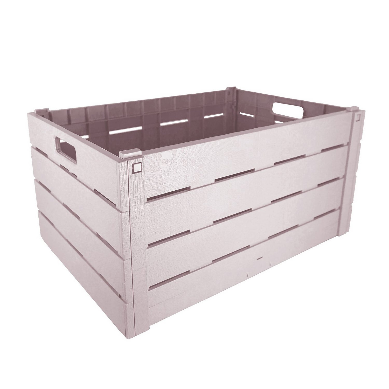 Pink deals folding crate