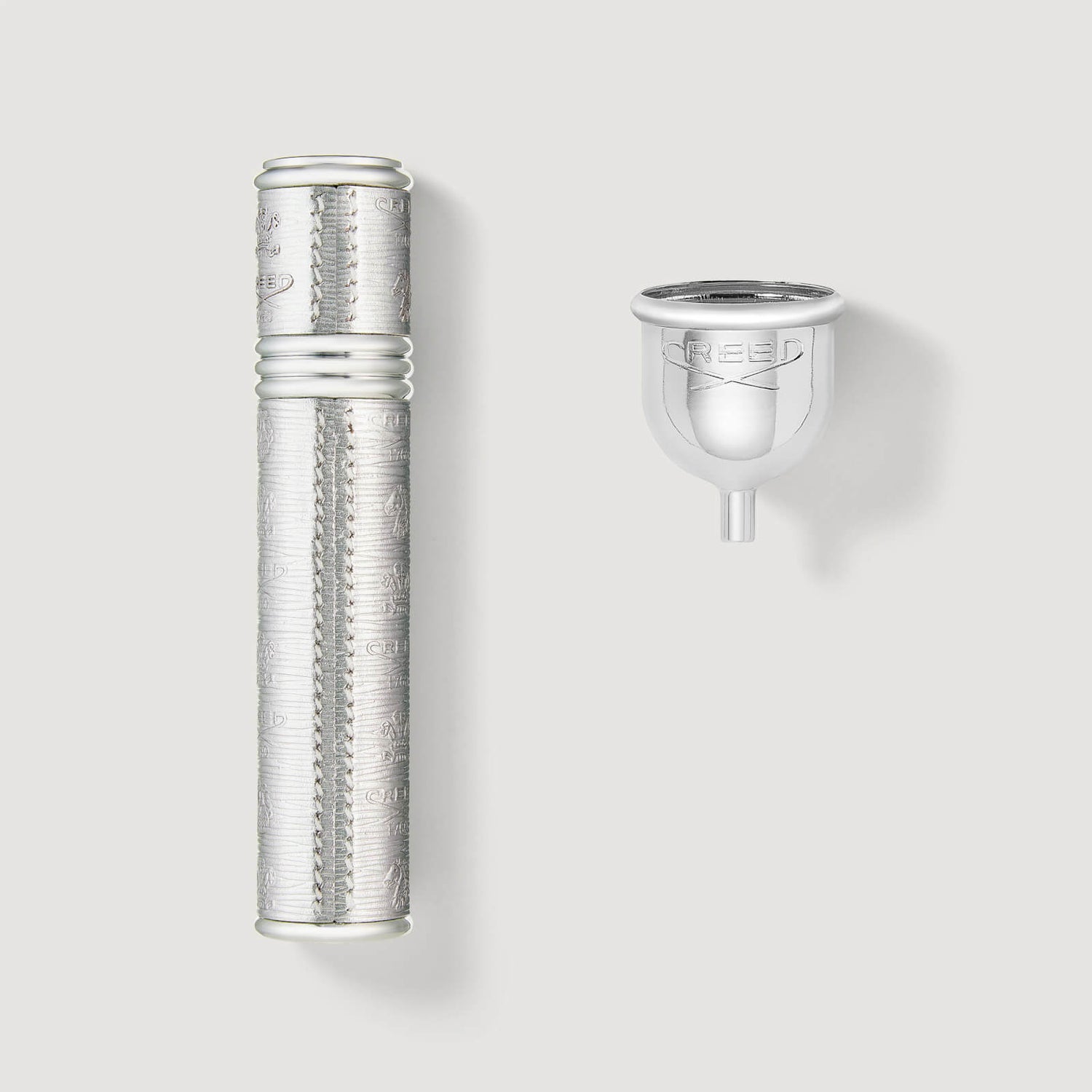 10 ml Reisezerstäuber in Silber/Silber