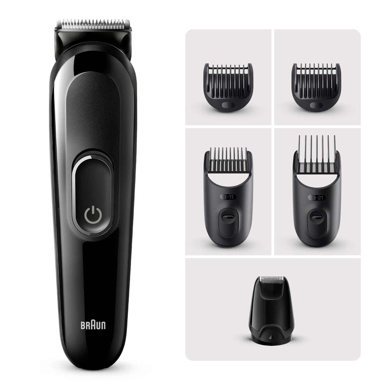 Braun All-In-One Style Kit Series 3 MGK3410, 6-in1 Kit For Beard & Hair