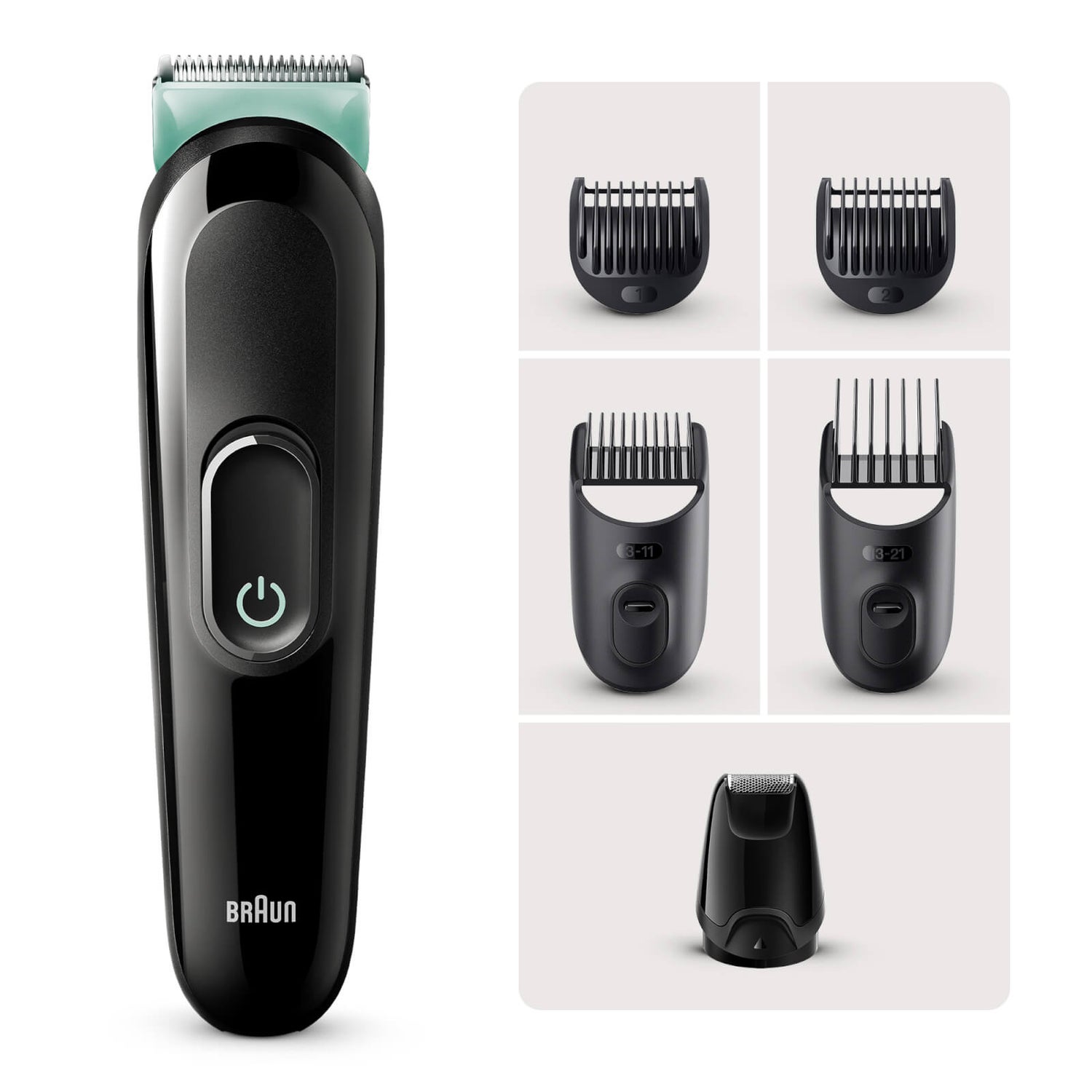Braun All-In-One Style Kit Series 3 MGK3411, 6-in1 Kit For Beard & Hair