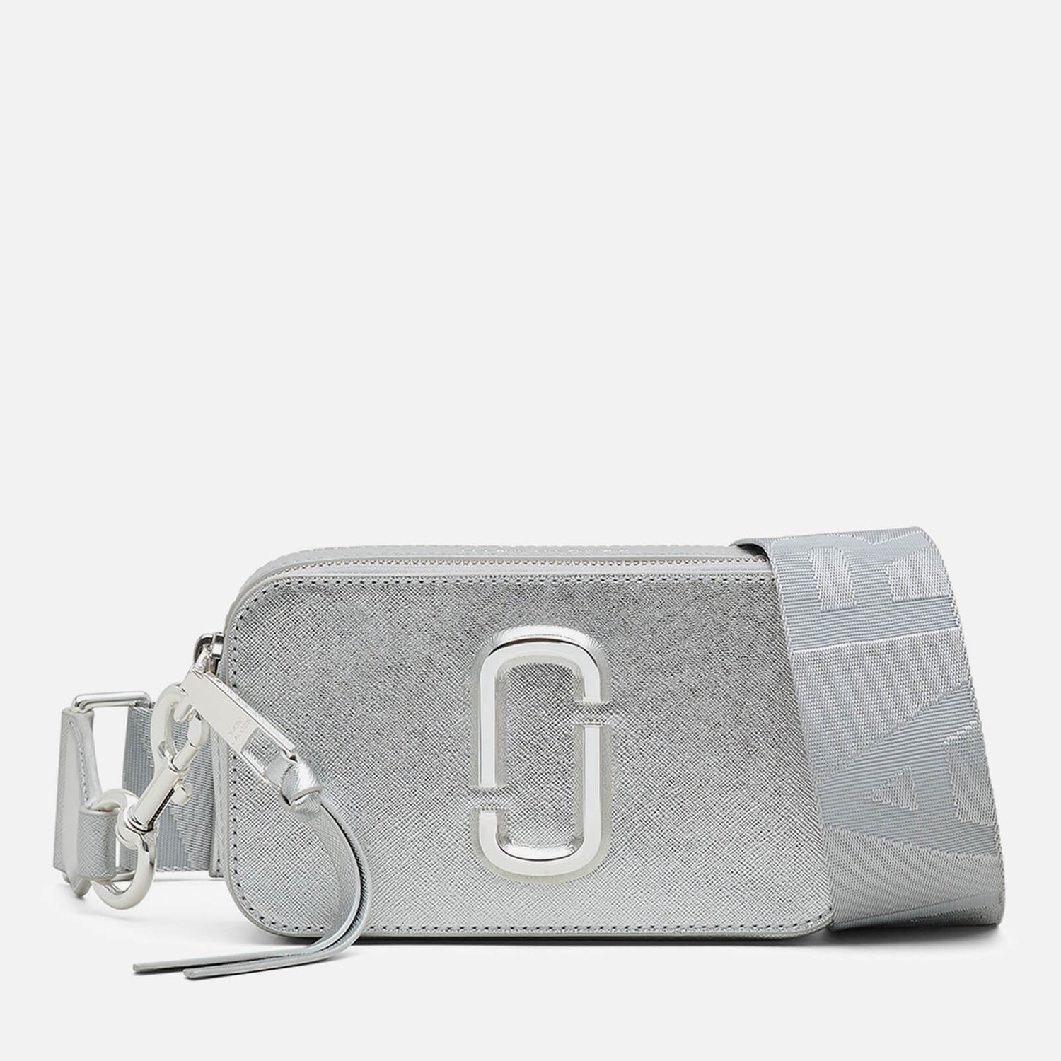 Marc Jacobs The DTM Metallic Snapshot Saffiano Leather Bag