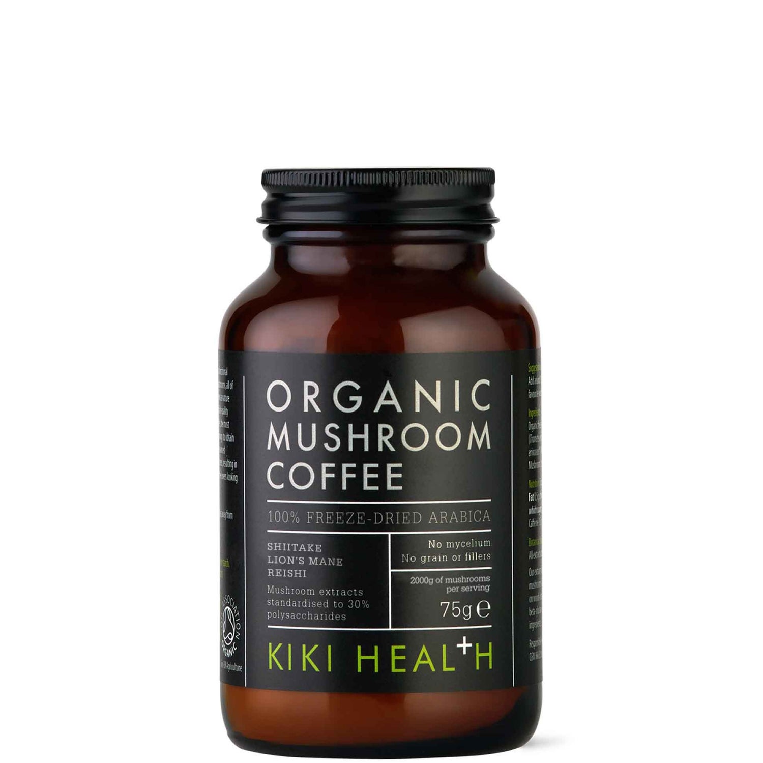 KIKI Health Organic Mushroom Extract Coffee Powder 75g