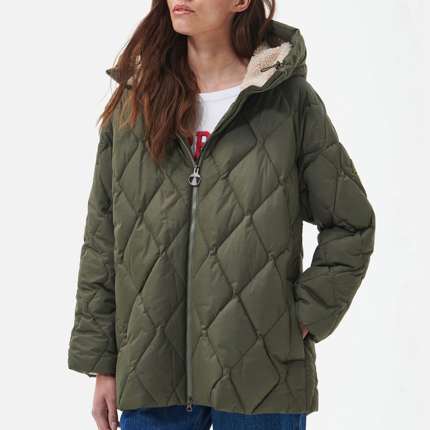 Barbour Aster Quilted Shell Coat - UK 10