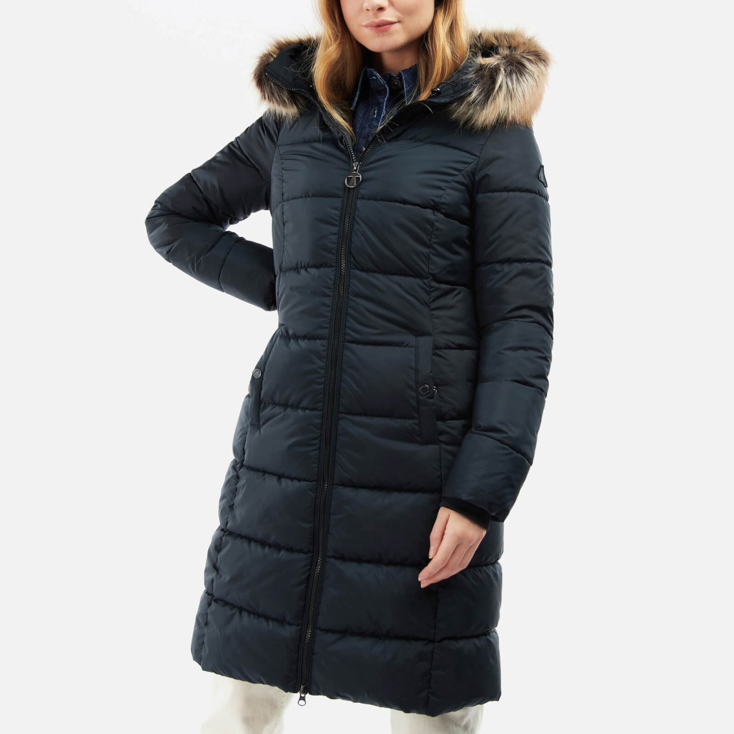 Barbour Rosoman Quilted Coat - UK 10