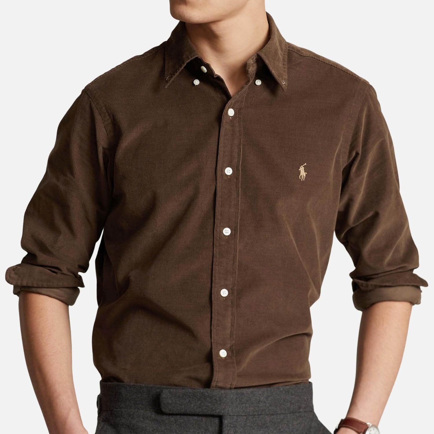 Polo Ralph Lauren Cotton-Corduroy Shirt - XL