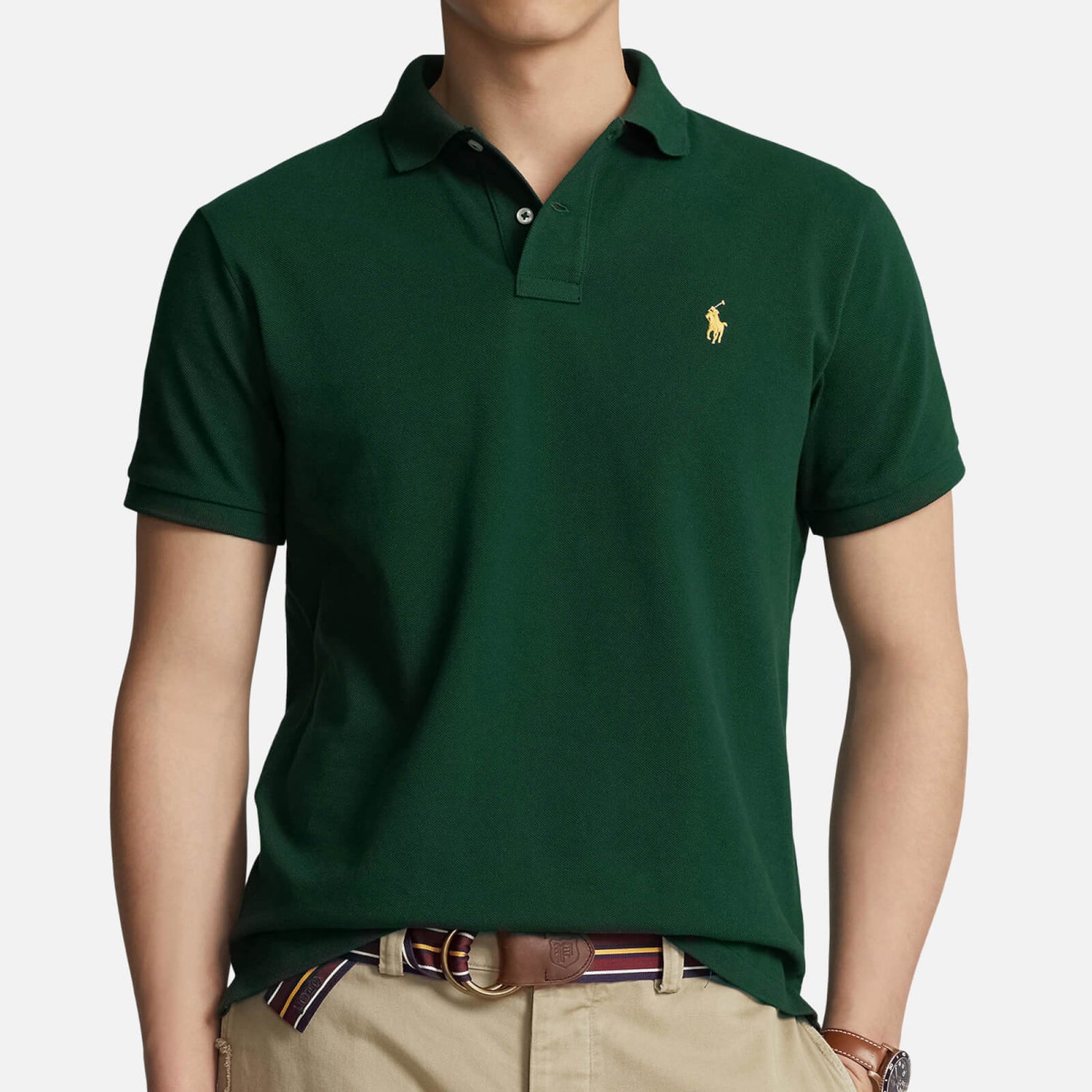 Polo Ralph Lauren Cotton Custom Slim-Fit Polo Shirt