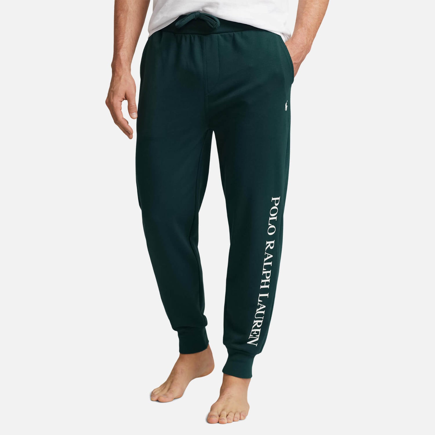Polo Ralph Lauren Leg Logo Cotton-Blend Sweatpants - M