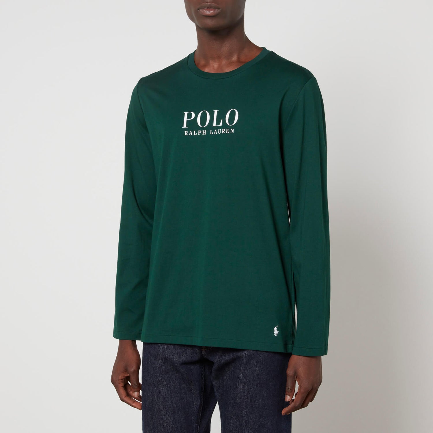 Polo Ralph Lauren Logo-Print Cotton-Jersey T-Shirt - S