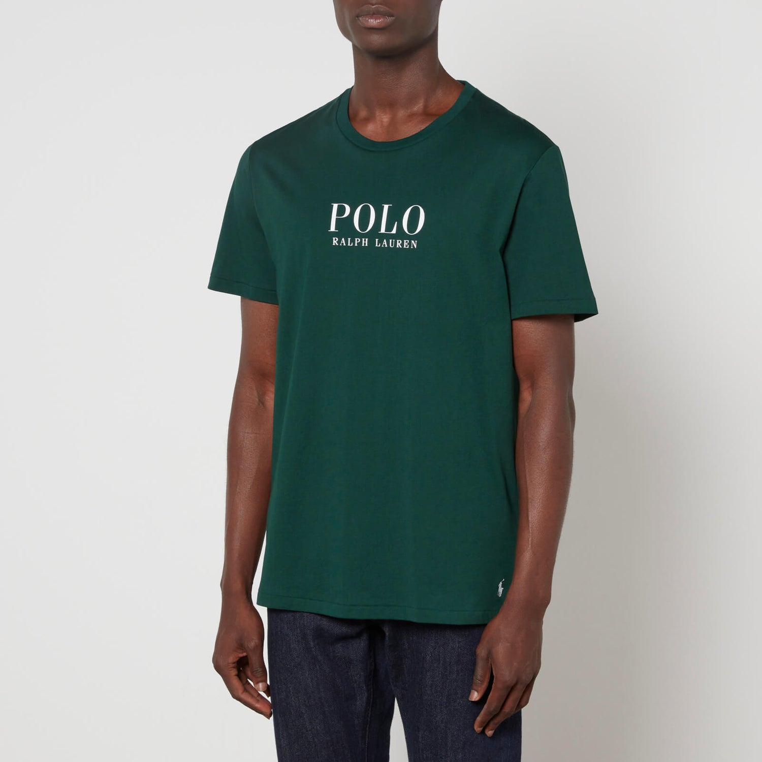 Polo Ralph Lauren Logo-Print Cotton-Jersey T-Shirt - M