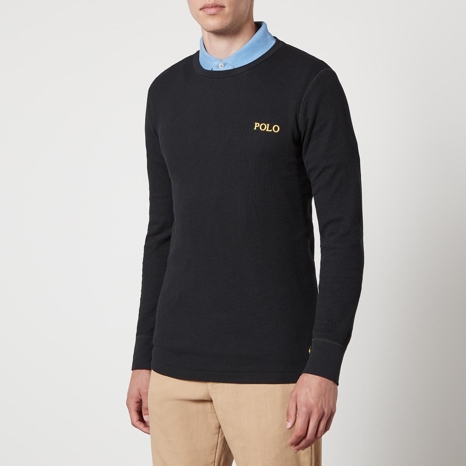 Polo Ralph Lauren Waffle-Knit Long Sleeve T-Shirt - S
