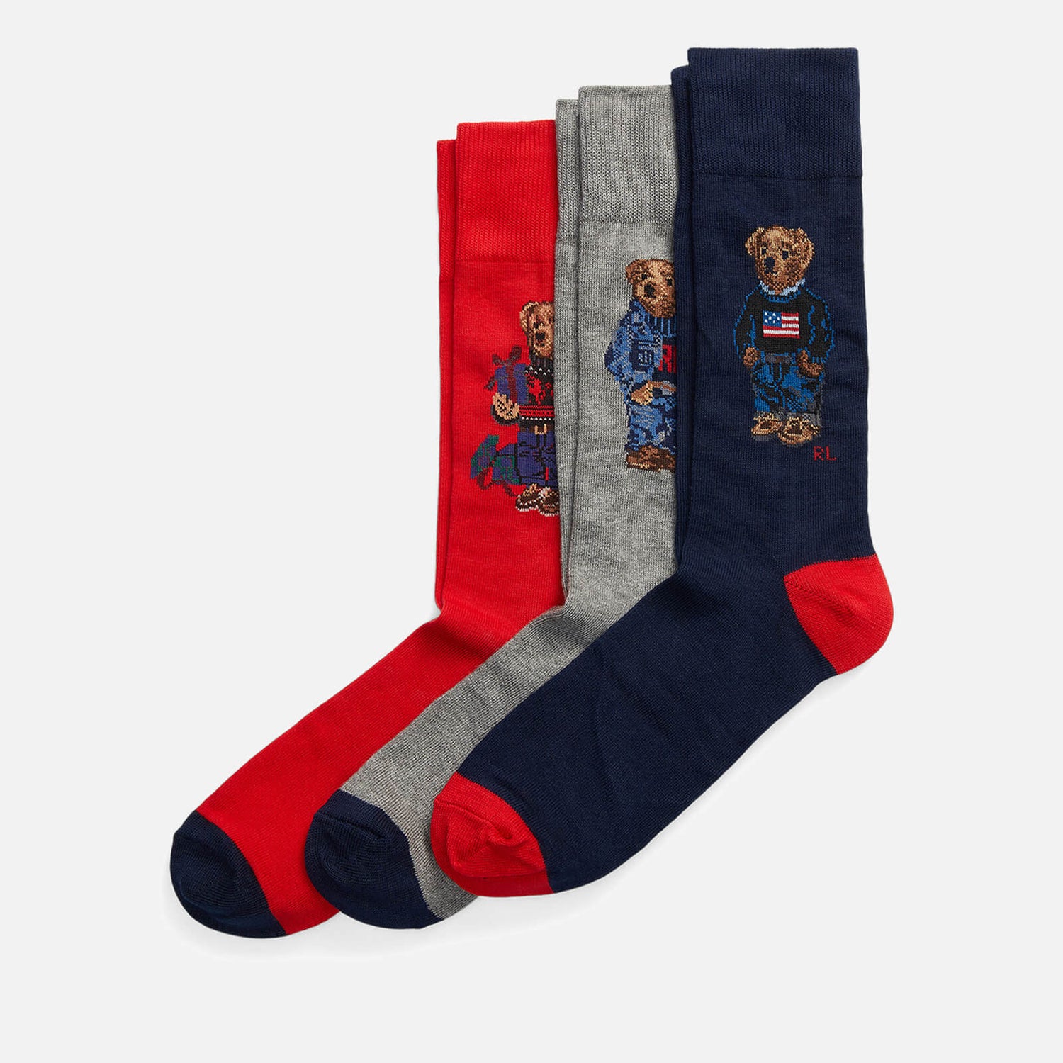 Polo teddy bear socks top
