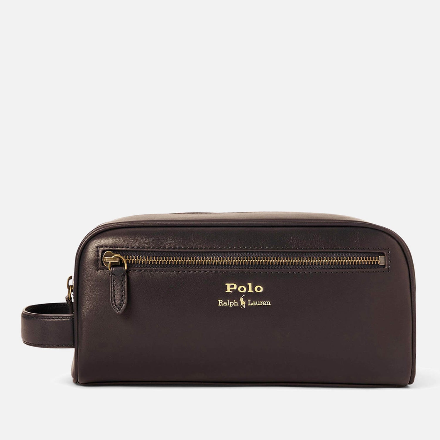Polo Ralph Lauren Medium Leather Wash Bag